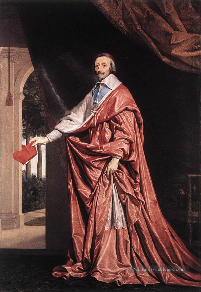 Cardinal Richelieu Philippe de Champaigne Peintures à l'huile